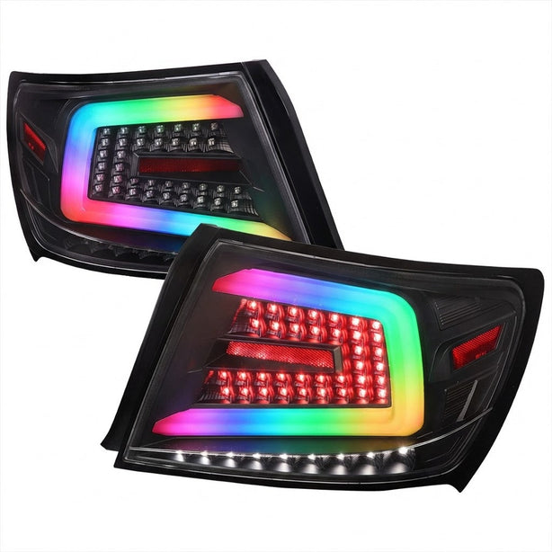 NTXGLOW RGB tail lights (2008 - 2014 Subaru Impreza WRX / STI) - JSI Racing 
