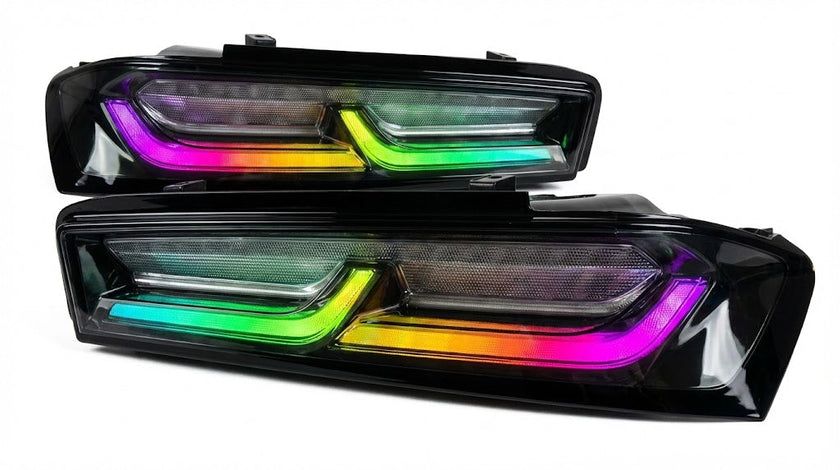 NTXGlow Color Shifting Tail Lights (2016-2018 Camaro) - JSI Racing 