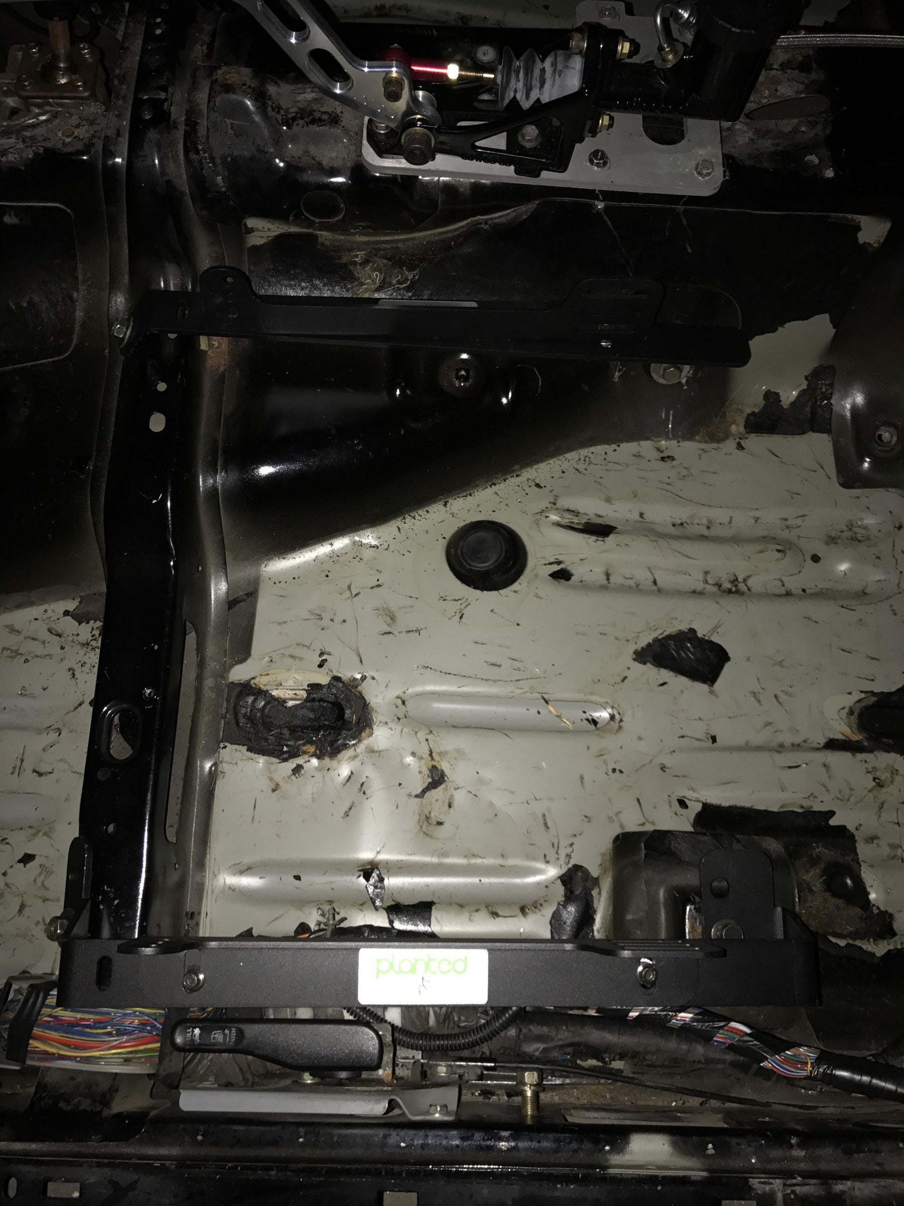 Planted Seat Bracket- Nissan 240SX (1989-1998) LOW - Driver / Left *For Side Mount Seats Only* Planted Technology