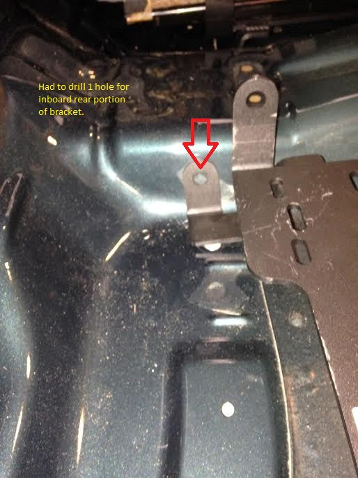 Planted Seat Bracket- Toyota Tacoma [Excluding Bench Seat Models] (1995.5-2004) - Passenger / Right Planted Technology