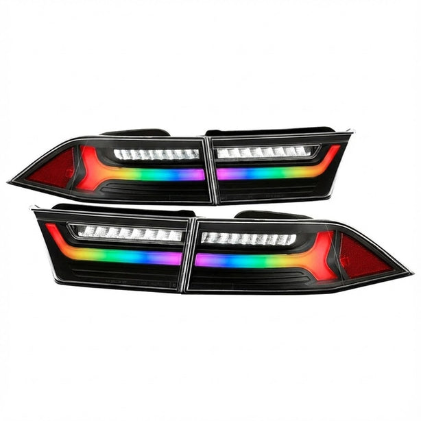 NTXGLOW RGB tail lights (2004 - 2008 acura TSX) - JSI Racing 