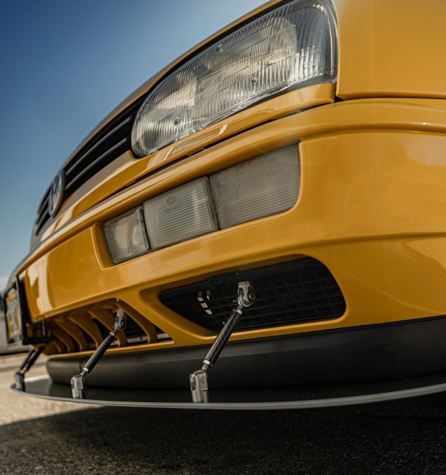 Volkswagen MK3 Golf GTI Chassis Mounted Race Splitter - JSI Racing 