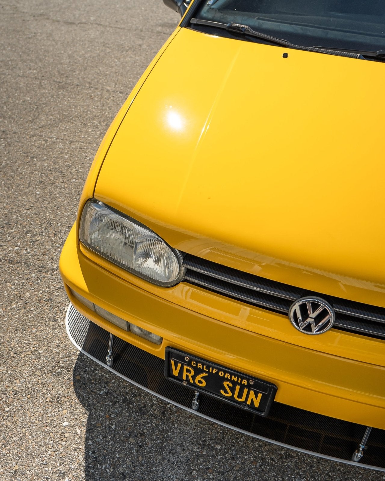 Volkswagen MK3 Golf GTI Chassis Mounted Race Splitter - JSI Racing 