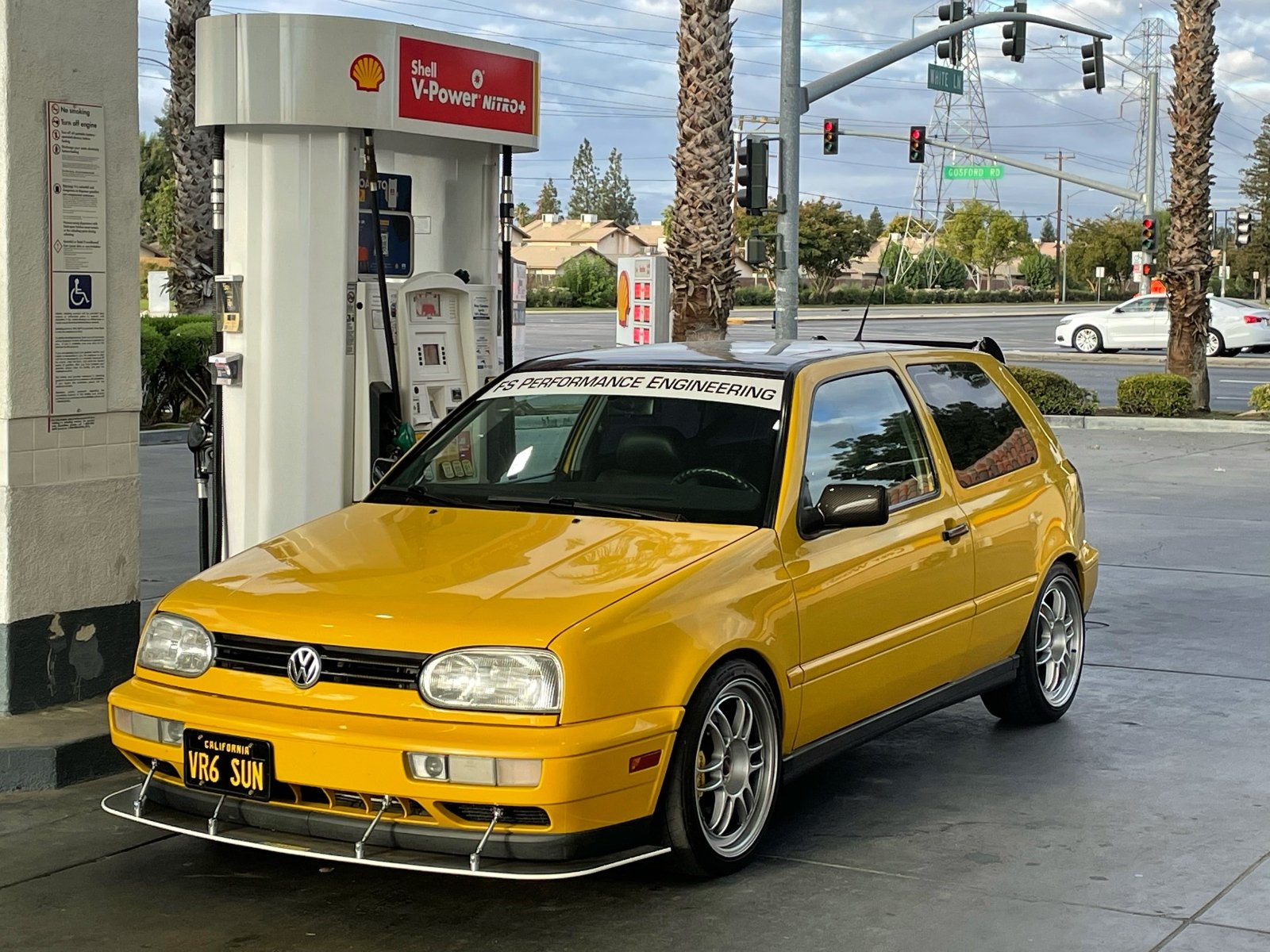 Volkswagen MK3 Golf GTI Chassis Mounted Race Splitter - JSI Racing 