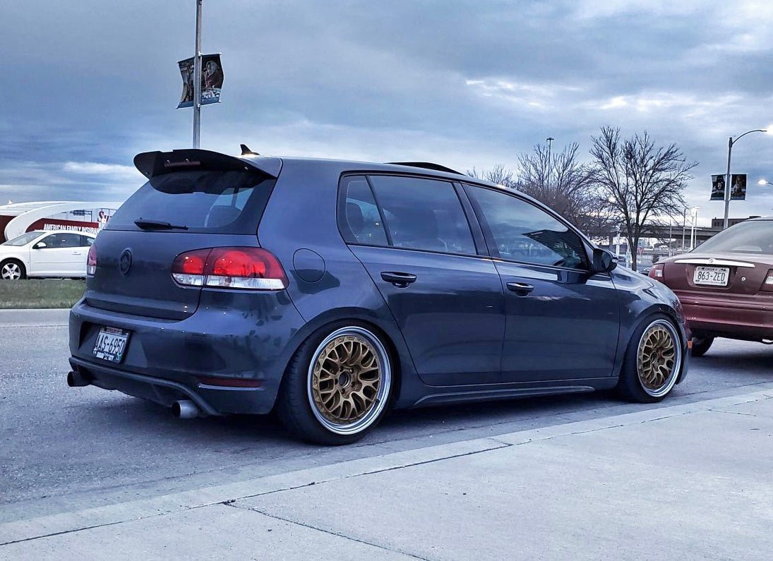 Volkswagen MK6 (2010-2014)  Golf GTI / R Rear Spoiler Extension V1 & V2 - JSI Racing 