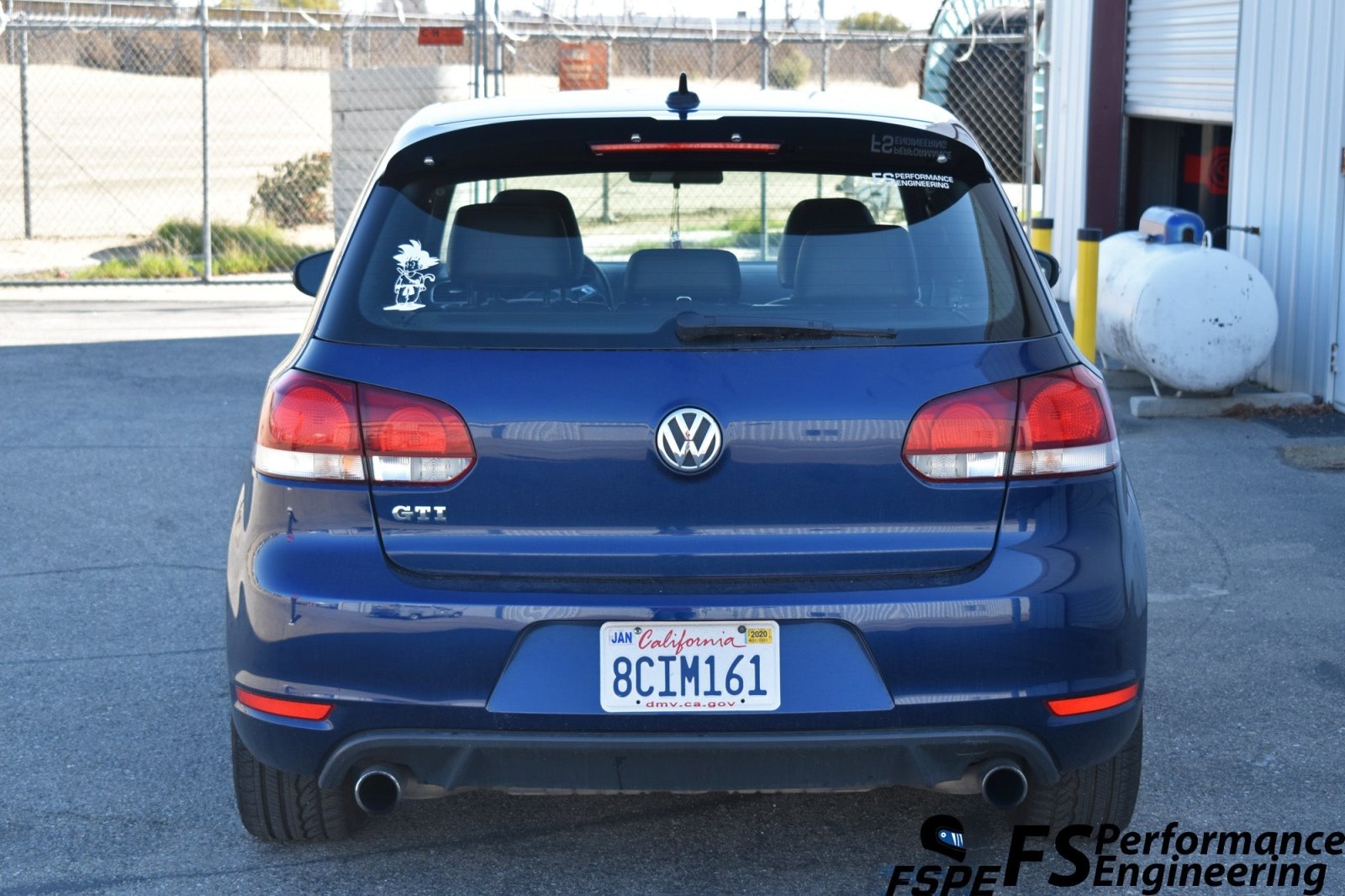 Volkswagen MK6 (2010-2014)  Golf GTI / R Rear Spoiler Extension V1 & V2 - JSI Racing 