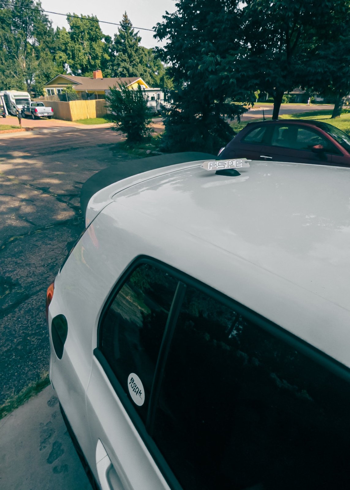 Volkswagen MK6 (2010-2014) Golf GTI / R Rear Spoiler Extension V4 - JSI Racing 