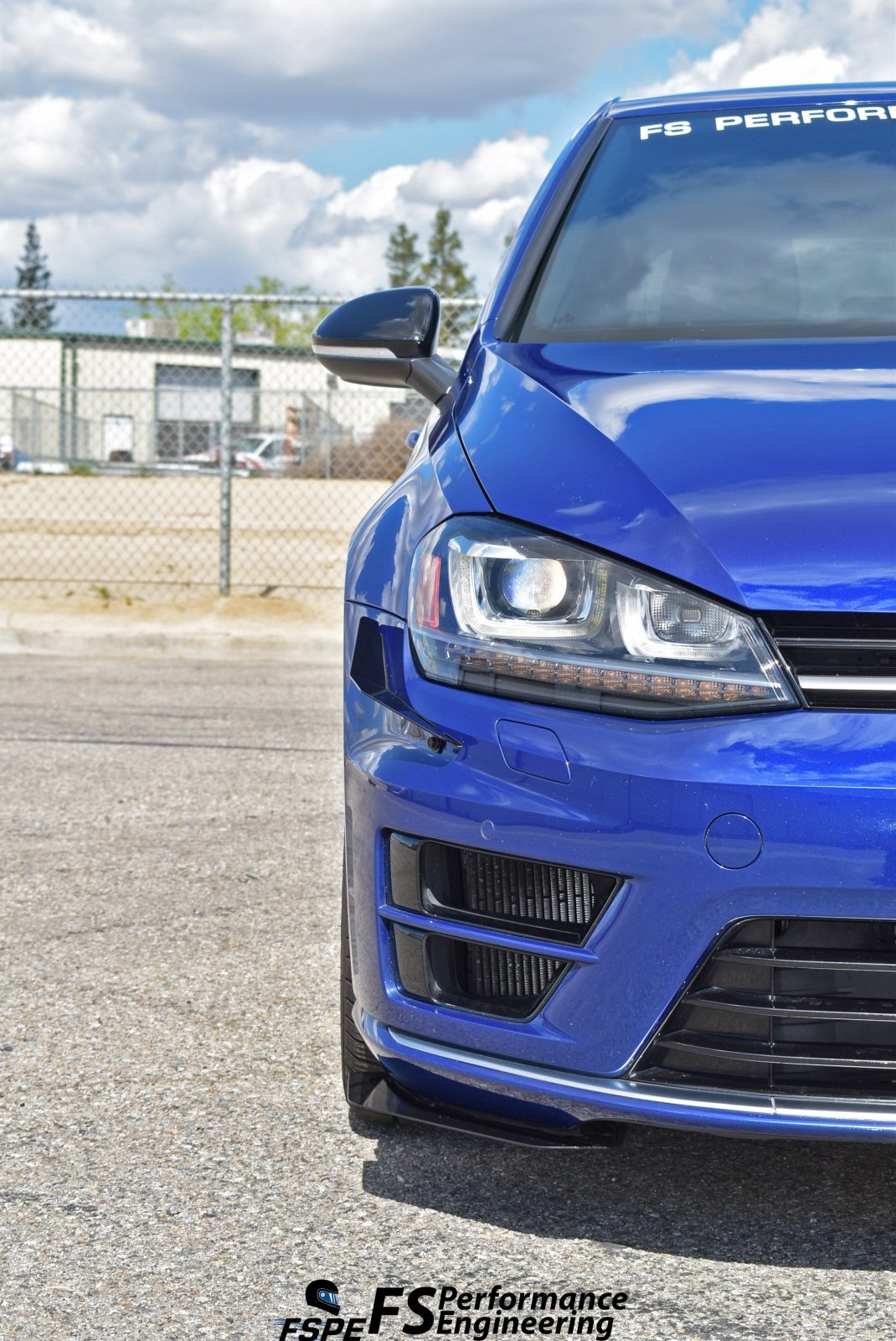 Volkswagen MK7 (2015-2017) Golf R Canards