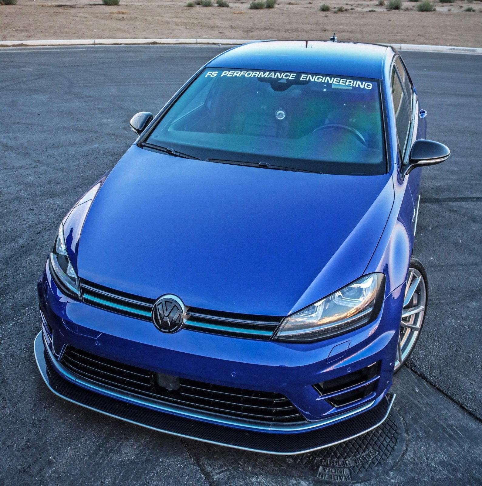 Volkswagen MK7 (2015-2017) Golf R Front Splitter