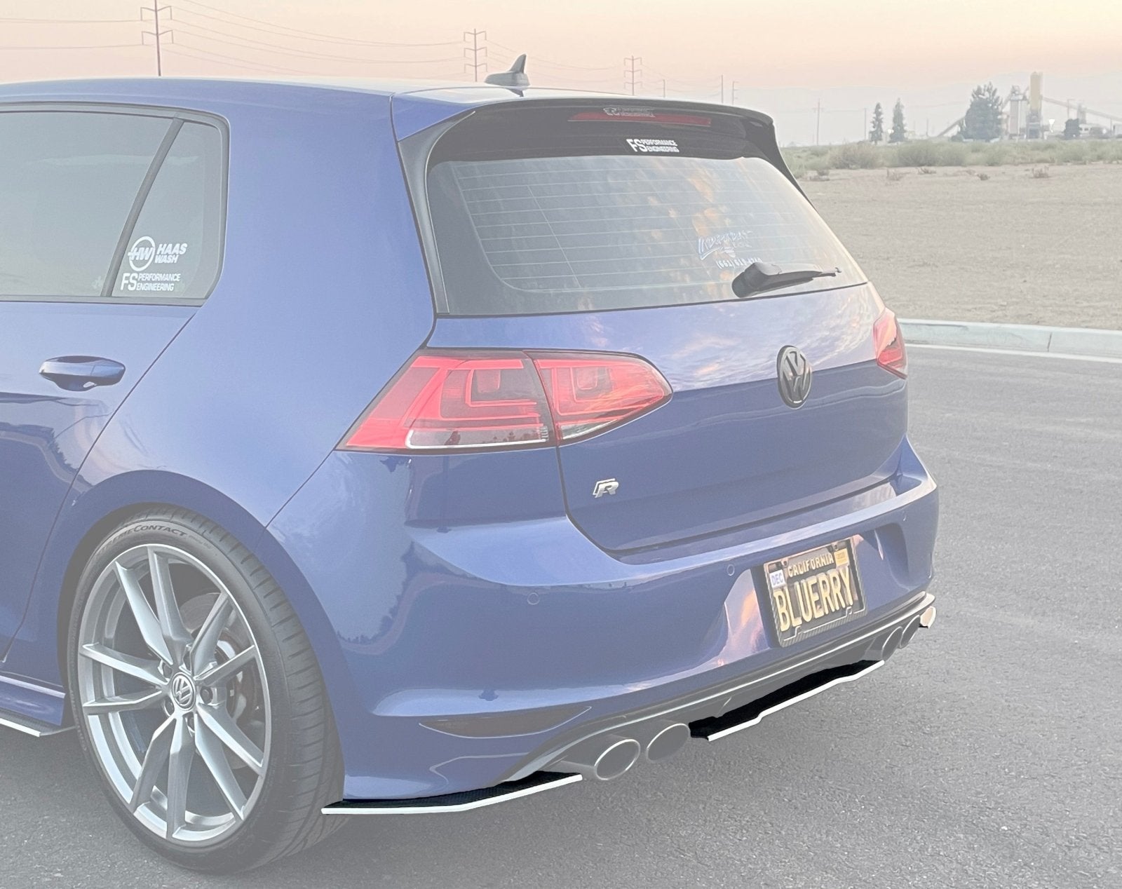 Volkswagen MK7 (2015-2017) Golf R Rear Spats