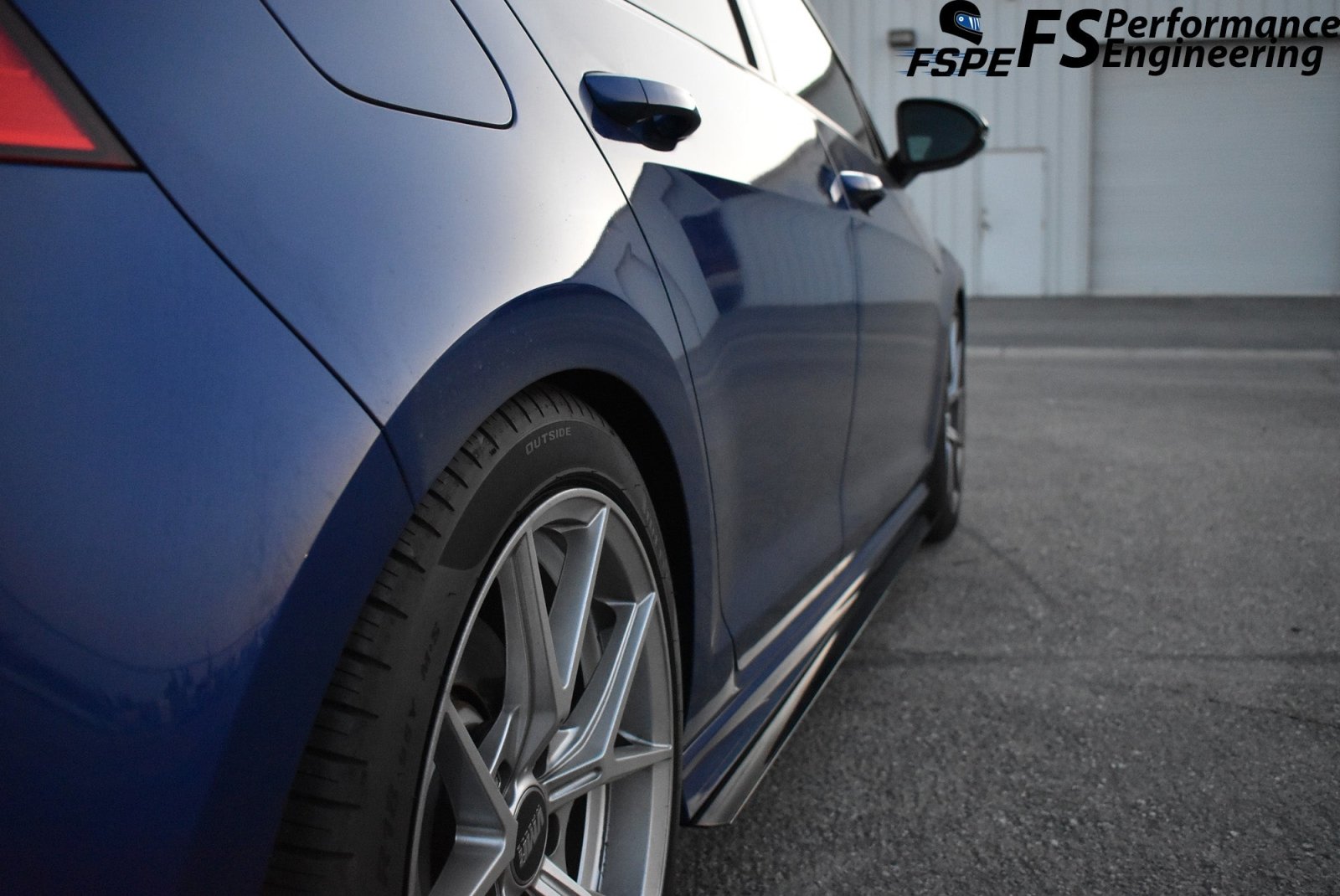 Volkswagen MK7 (2015-2017) Golf R Side Skirt Extensions