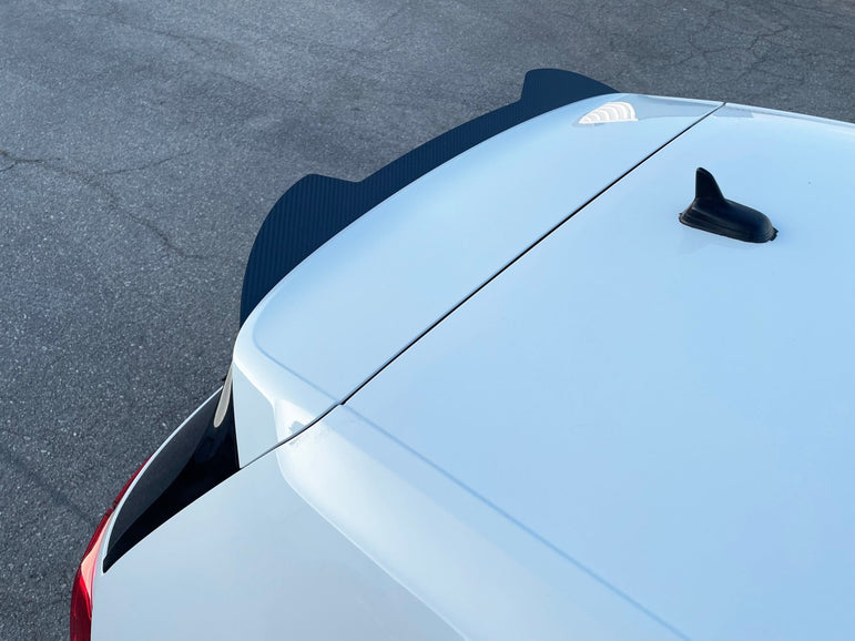 Volkswagen MK7 / 7.5 (2015-2021) Golf GTI / R Carbon Fiber Rear Spoiler Extension V1