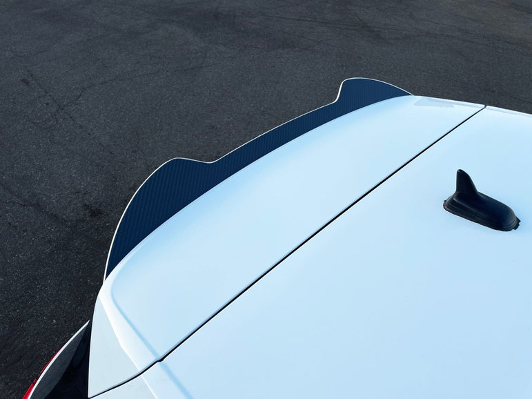 Volkswagen MK7 / 7.5 (2015-2021) Golf GTI / R Carbon Fiber Rear Spoiler Extension V1