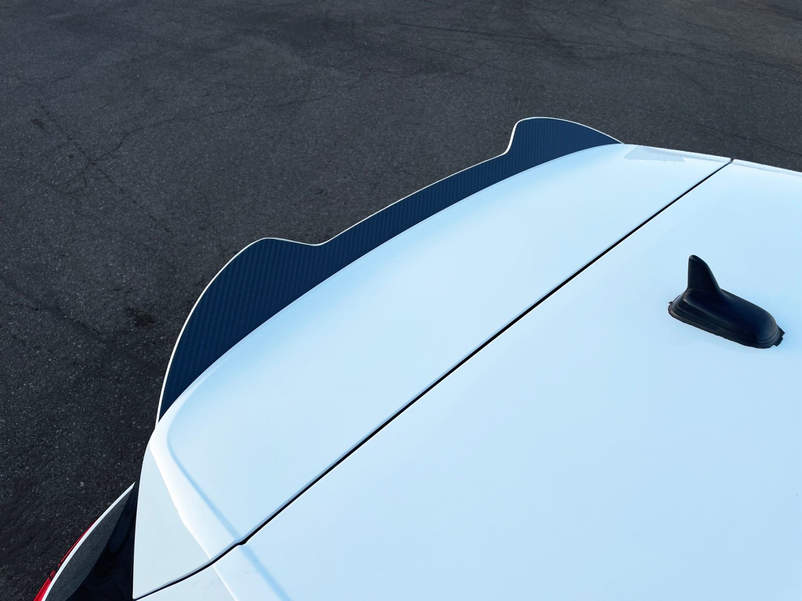 Volkswagen MK7 / 7.5 (2015-2021) Golf GTI / R Carbon Fiber Rear Spoiler Extension V1