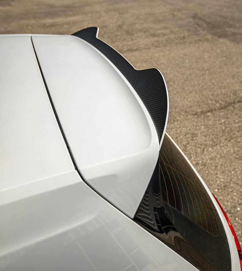 Volkswagen MK7 / 7.5 (2015-2021) Golf GTI / R Carbon Fiber Rear Spoiler Extension V1