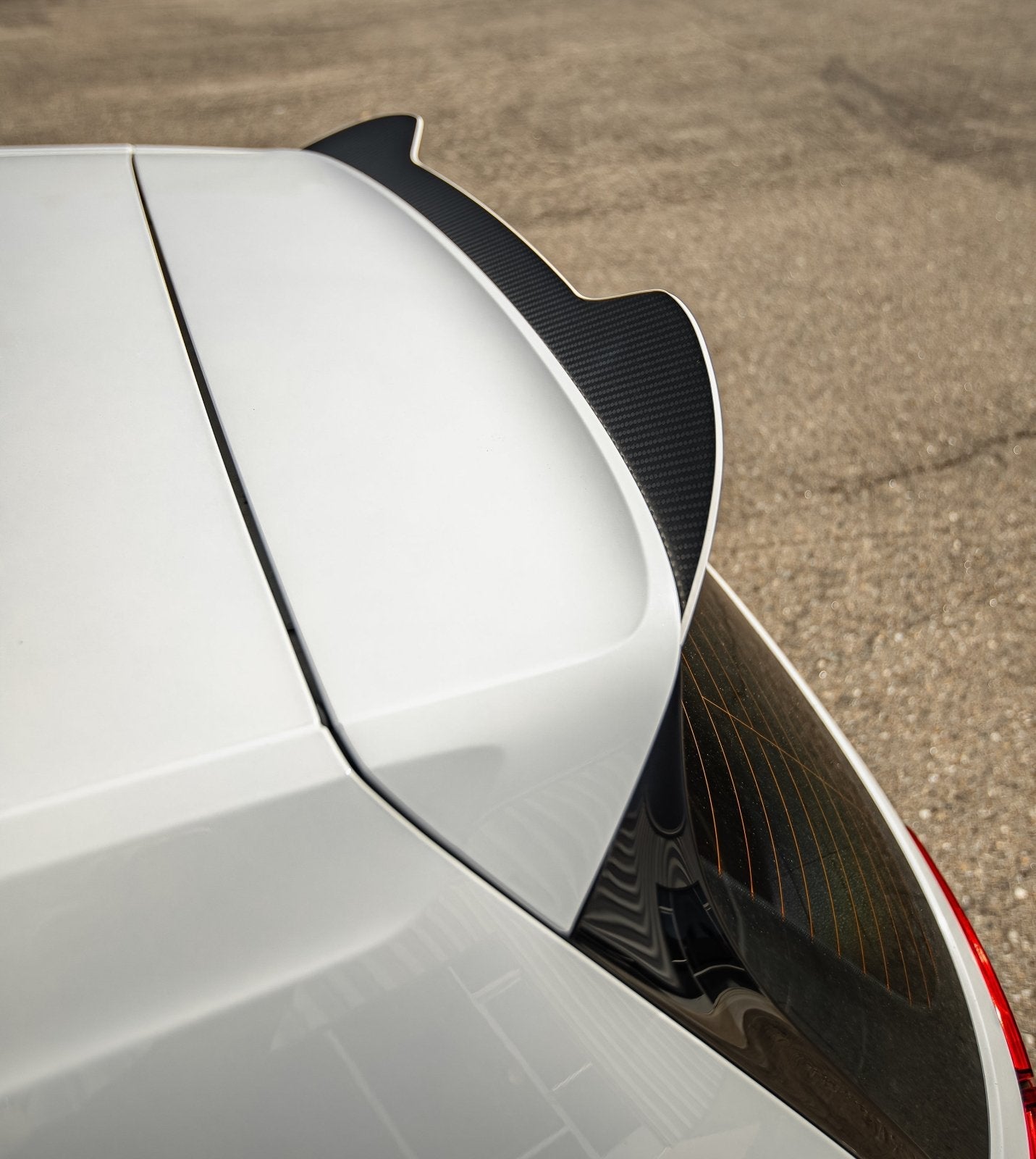 Volkswagen MK7 / 7.5 (2015-2021) Golf GTI / R Carbon Fiber Rear Spoiler Extension V1