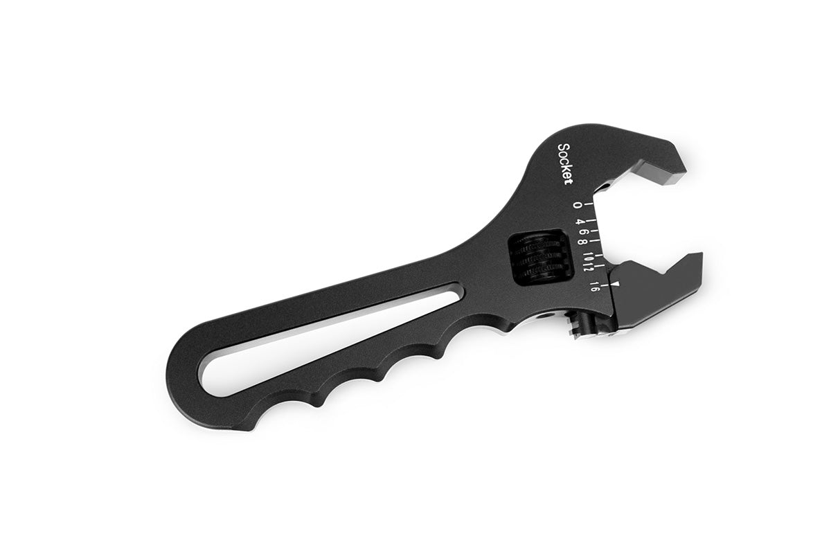 RaceFlux Anodized Aluminum Adjustable AN Wrench