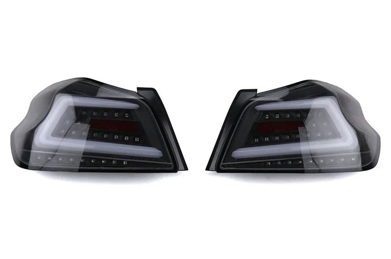 NTXGLOW BLACK LED tail lights (2015 - 2021 Subaru WRX) - JSI Racing 