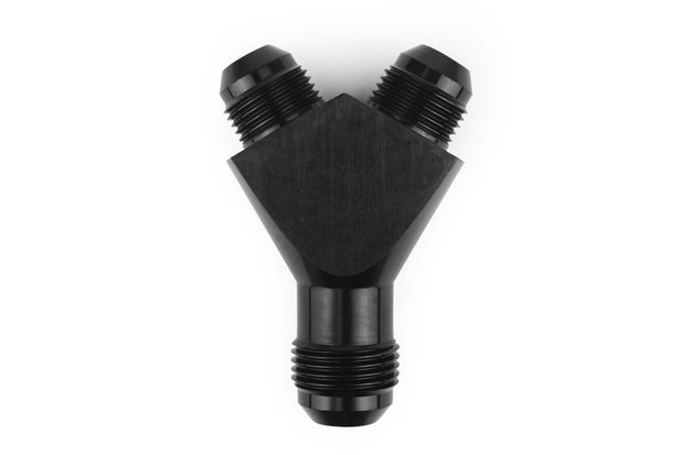 RaceFlux AN to 2x AN Male Flare Y-Adapter Fitting