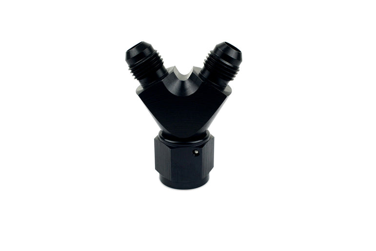 RaceFlux AN Male x 2 to AN Female Y-Adapter Fitting