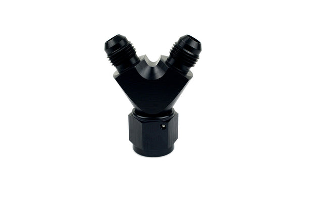 RaceFlux AN Male x 2 to AN Female Y-Adapter Fitting